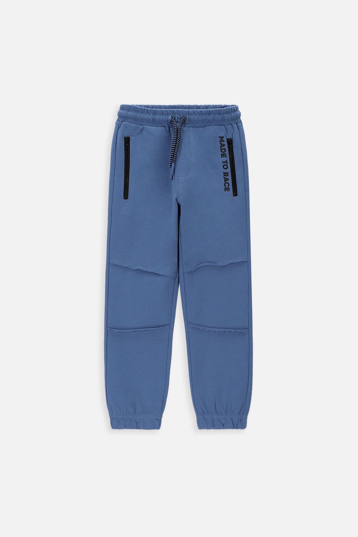 Sweatshirt blue with an all-over print - Coccodrillo