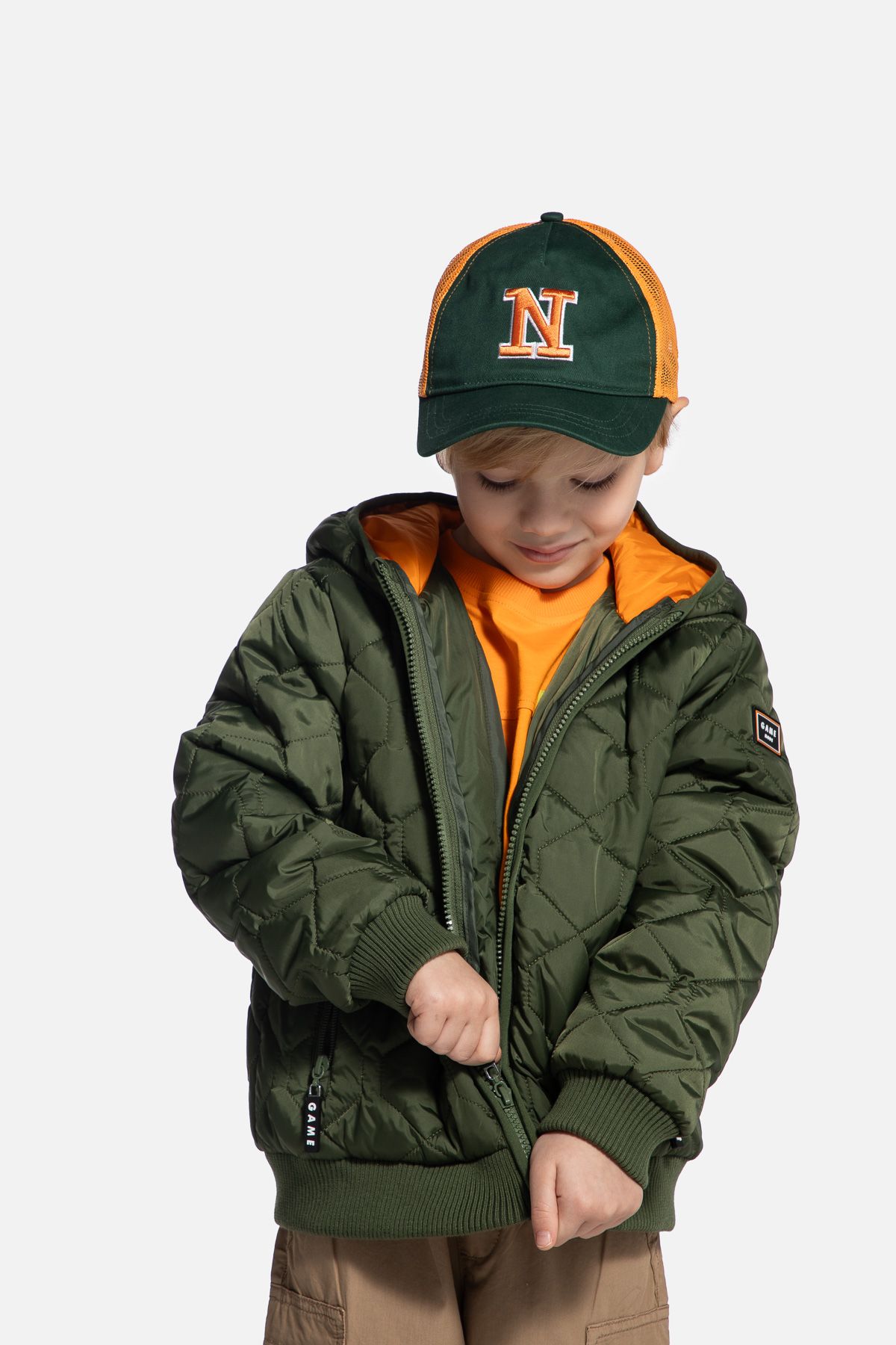 CRONO PROTECTIVE JACKET カーキ Buzz Rickson Plain Tanker Jacket Men's Reproduction US Army