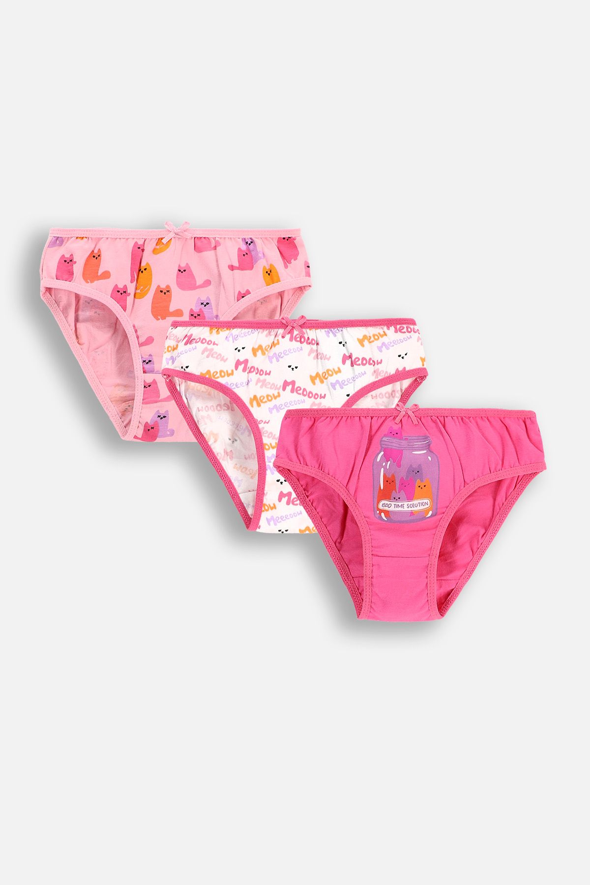 Girls' briefs multicolored panties 2 pack license TOM AND