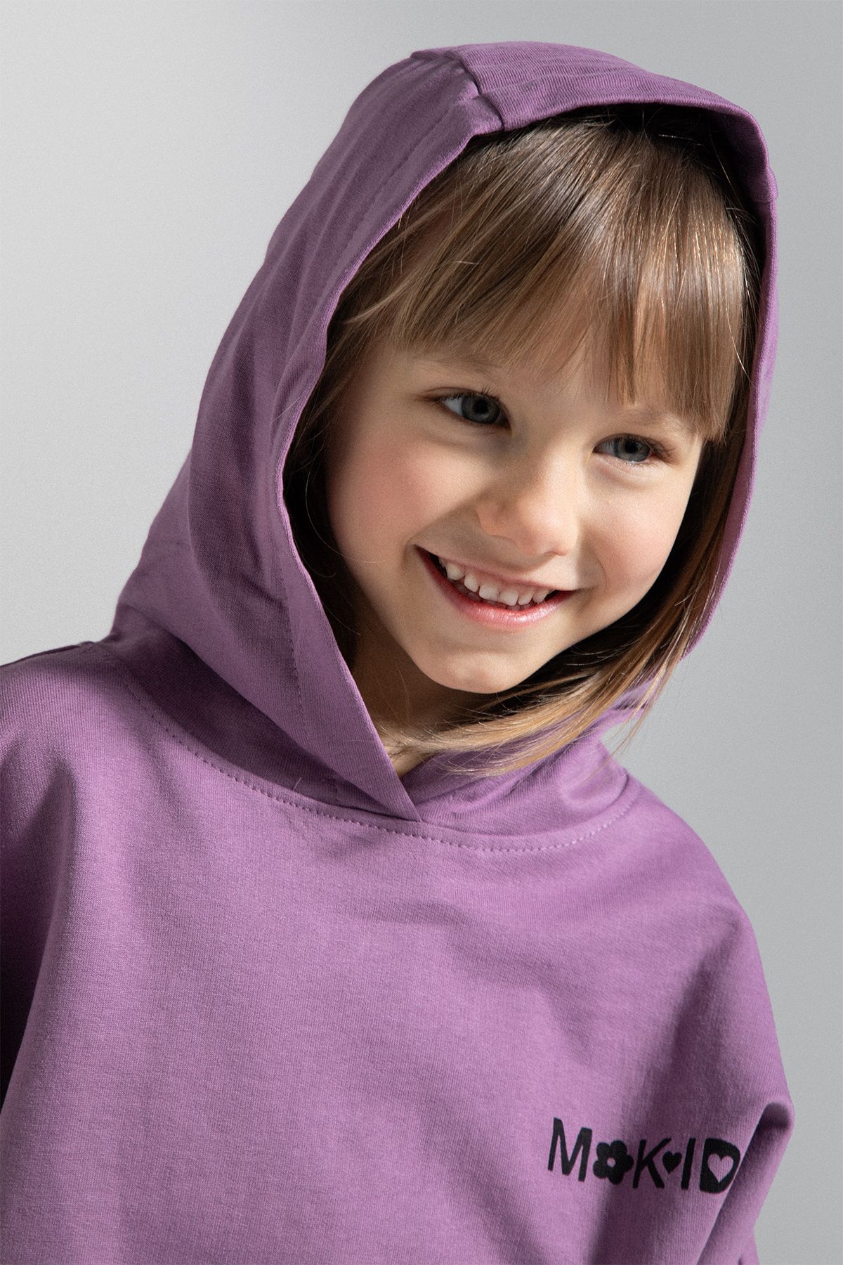 Zip-up hoodie Burgundy Hoodie with Pockets - Coccodrillo