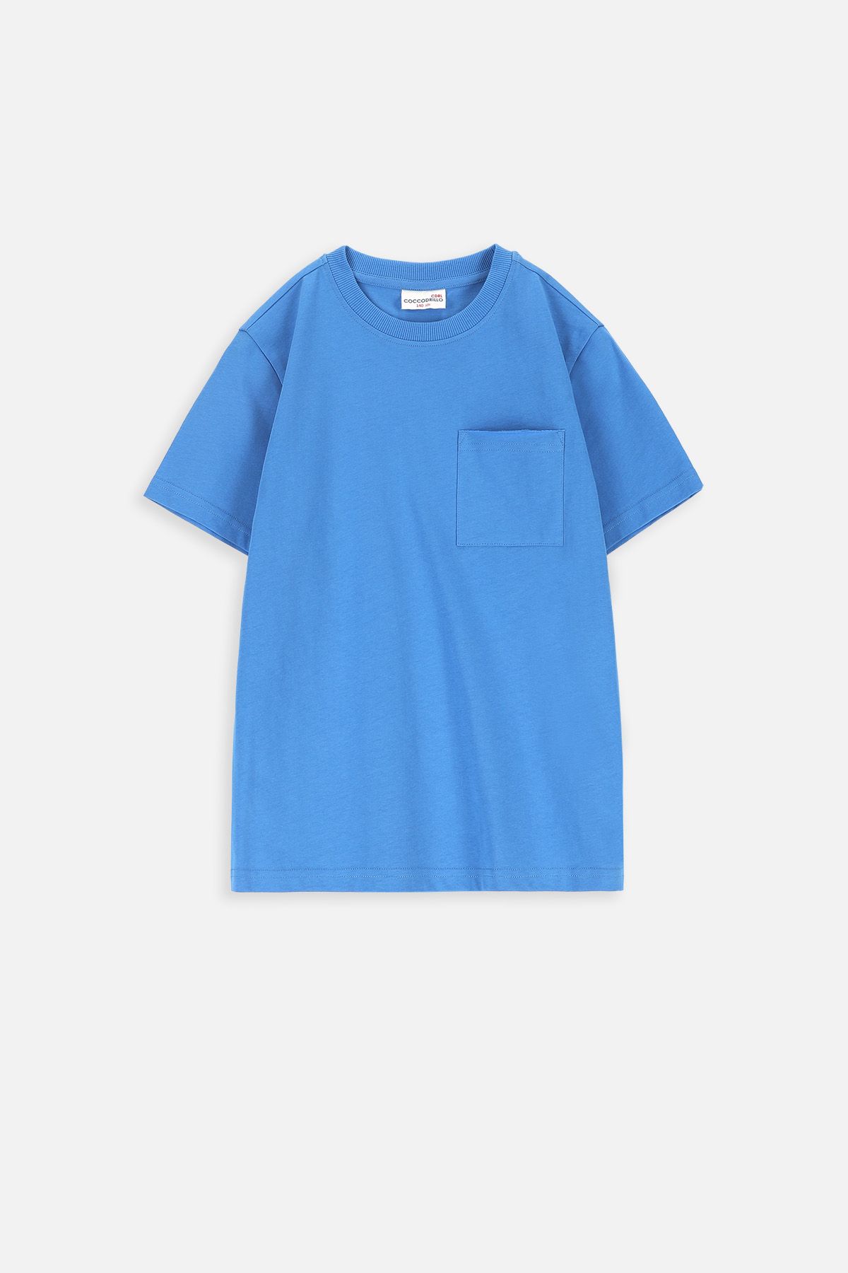 【KOOLOSET】Vintage Washing Super Box Short Sleeve T-shirt T-shirt with short sleeves Multicolored vertical stripes