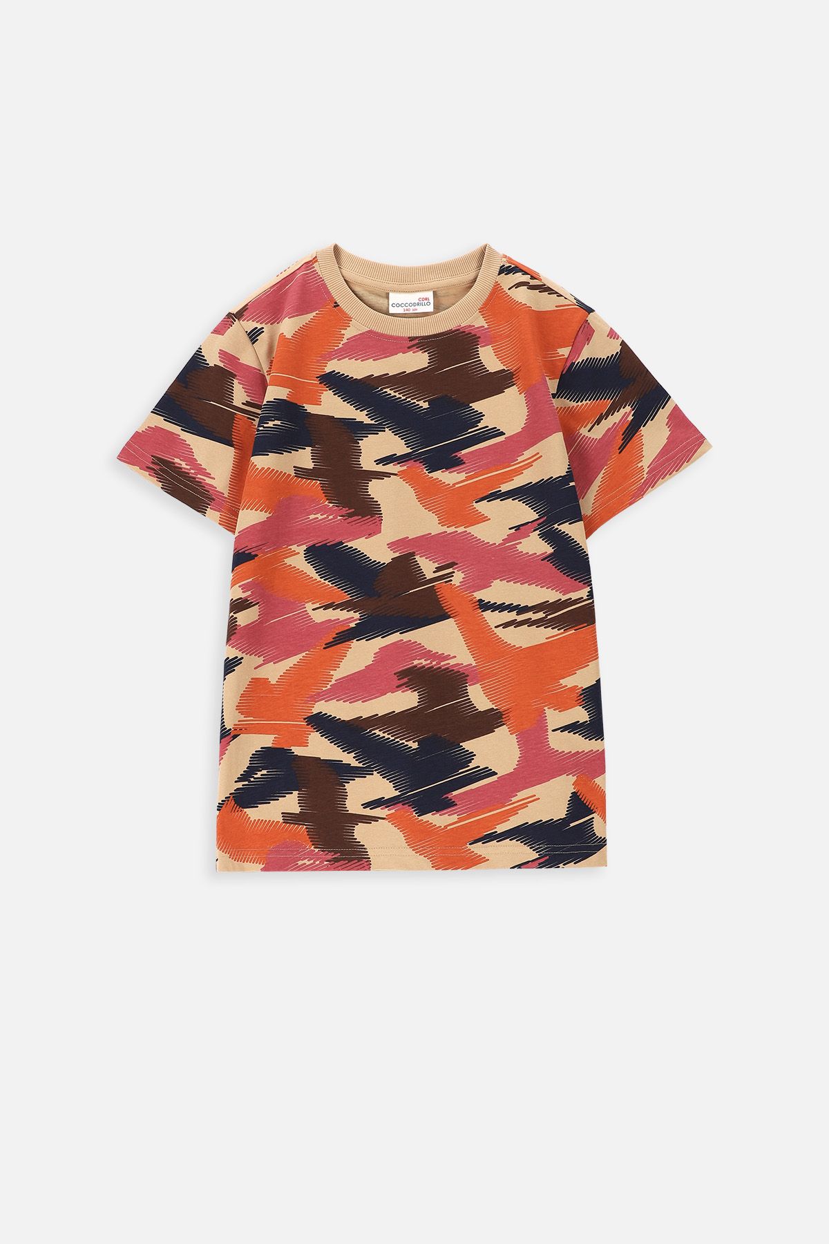 [COSYHARU公式] Camo Short Sleeve Tee 2color T-shirt with short sleeves Multicolored with all-over print