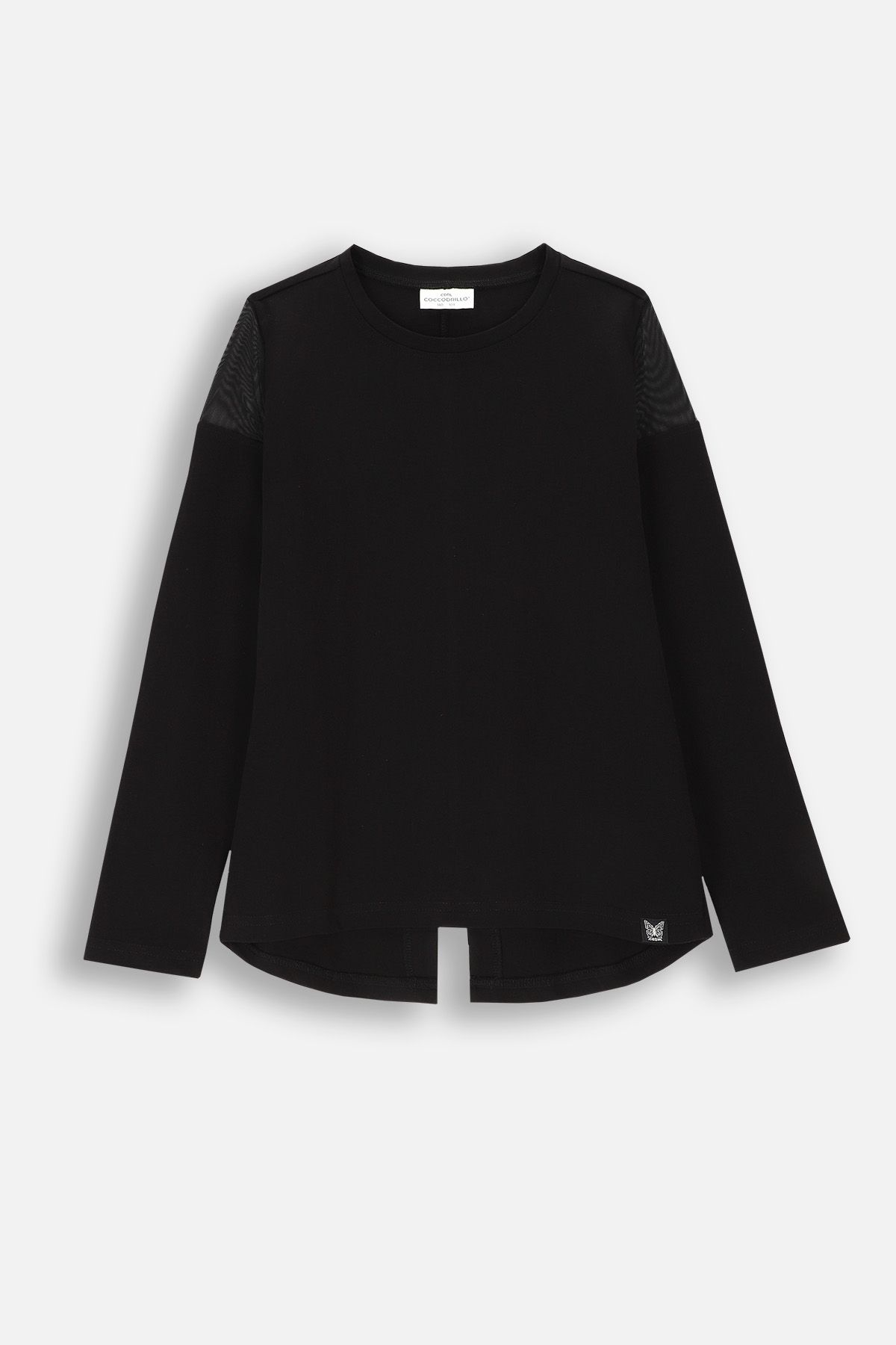 トップス plllllleeeasse Long sleeve T shirt BLACK Przeglądaj Głęboki czarny - Polo Ralph Lauren Logo Long
