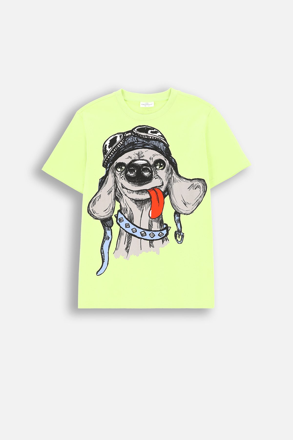 トップス Y2K spinash crocodile print shirt lgb T-shirt with short sleeves green with print, CHUPA CHUPS