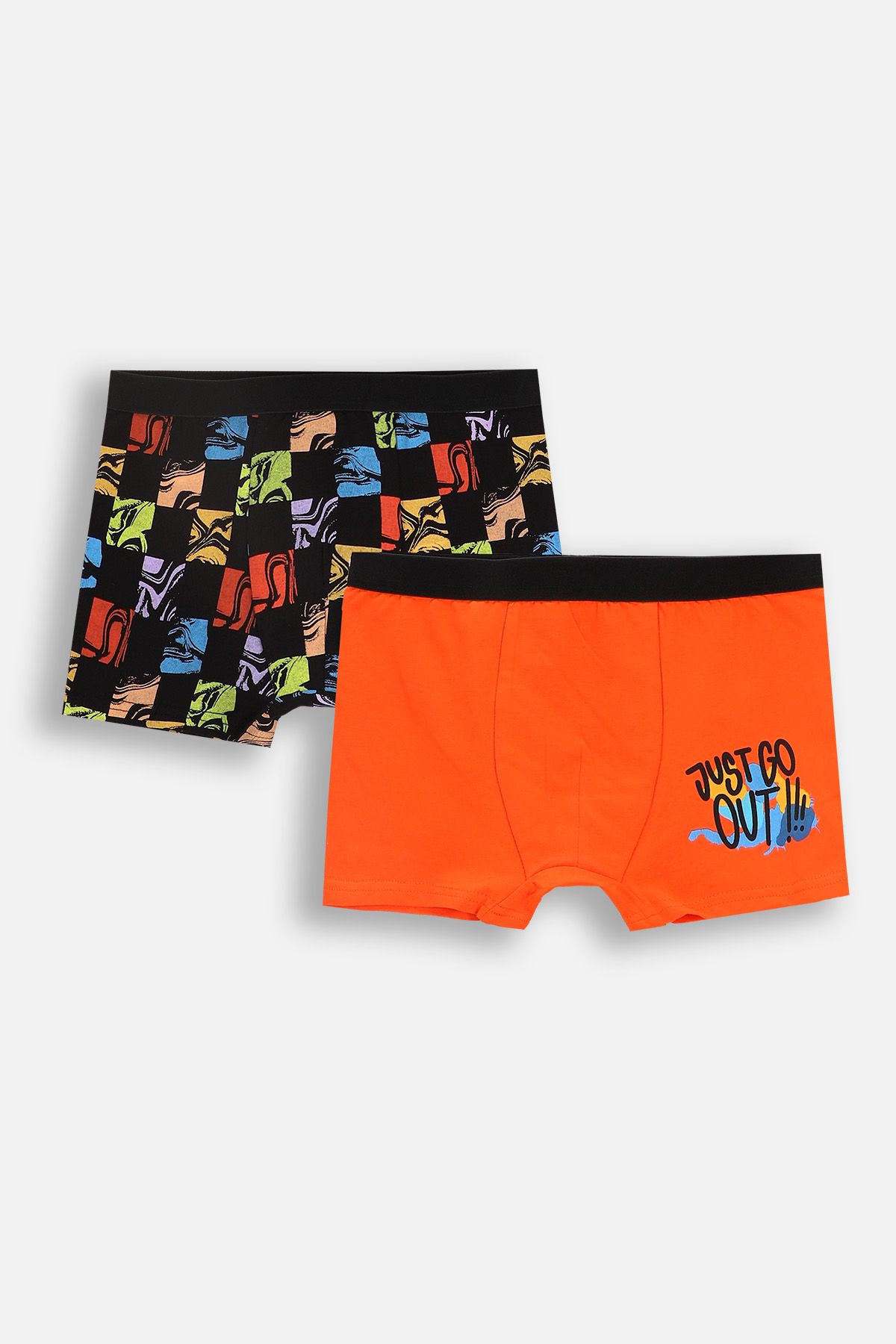 Boys' panties multicolored boxer shorts 2 pack, LOONEY TUNES