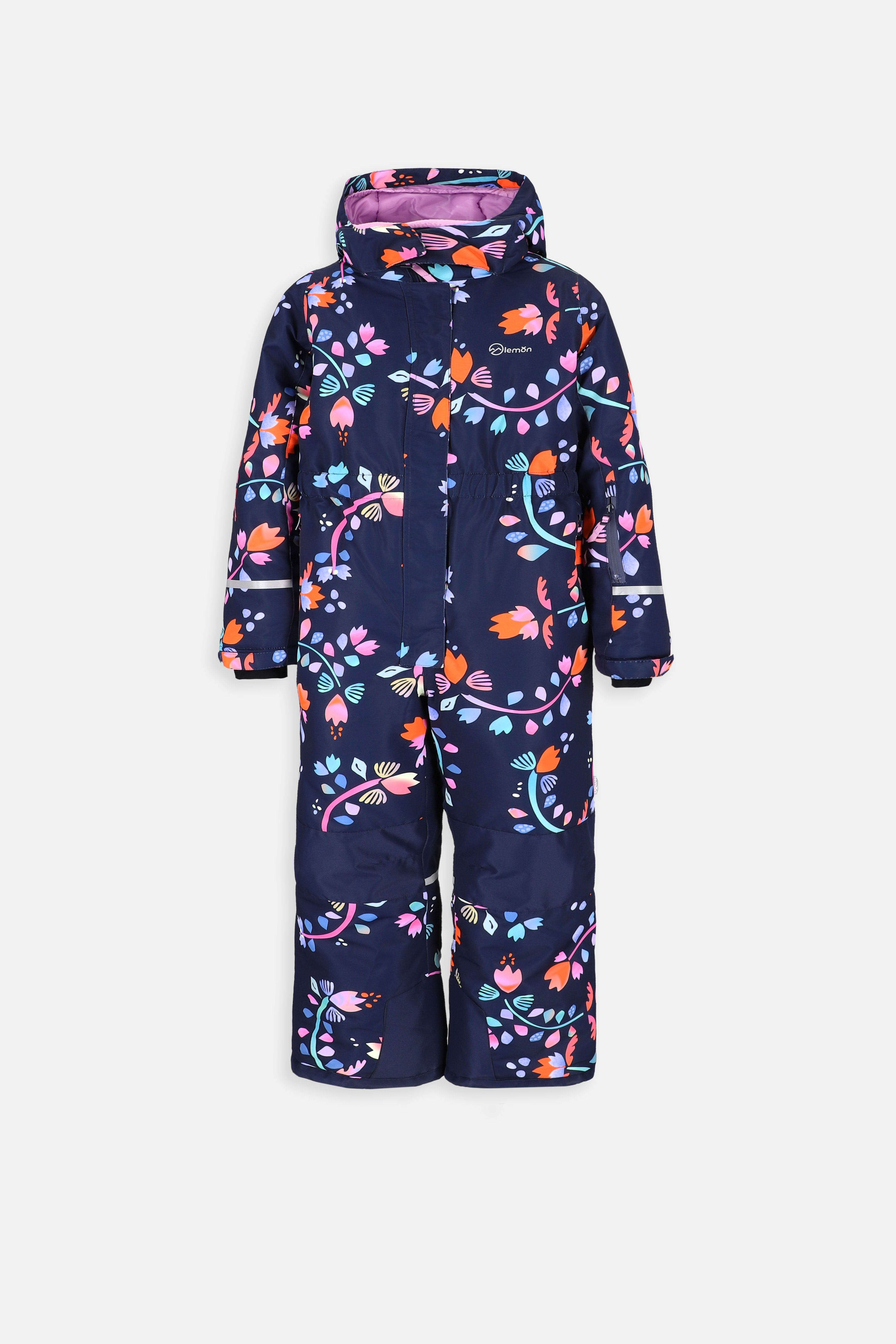 Boys' winter overalls insulated with TEFLON coating