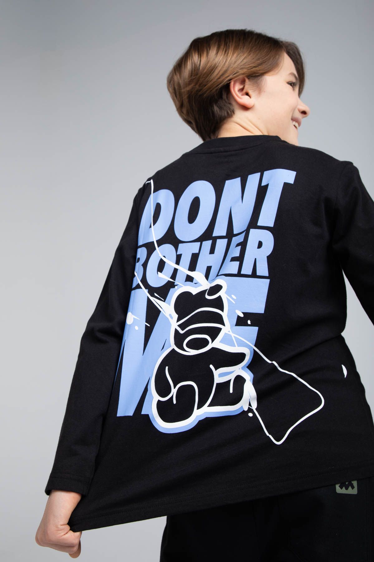 Tシャツ・カットソー LMC SPRAYED BEAR SWEATSHIRT black 0LM24SSW102BLK Tシャツ・カットソー LMC SPRAYED BEAR SWEATSHIRT heather gray