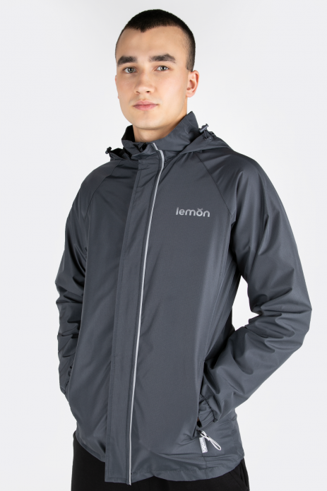 Youth transitional jacket with TEFLON coating and hood 