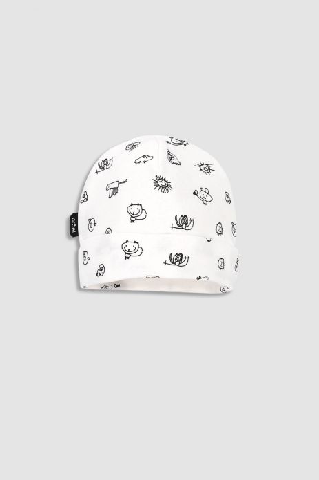 Transitional cap baby cotton with lining