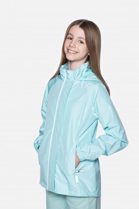 Girls' transitional jacket with TEFLON coating and sealed seams 