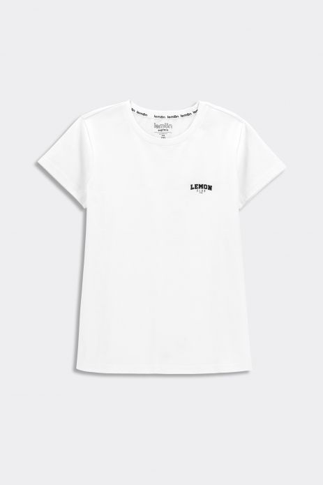 Girls' short-sleeve T-shirt basic with graphics