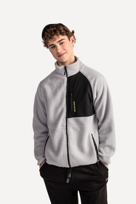 Youth transitional jacket lamb type with mesh lining