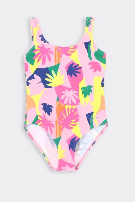 Girls' swimsuit one-piece  with print