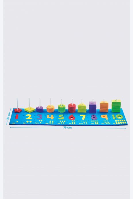 Foam educational set - numbers and shapes 2