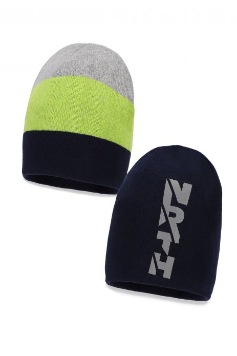 Winter cap boys' double-sided with recycled cotton