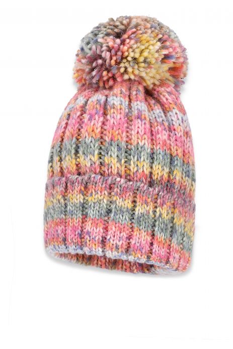 Winter cap girls' yarn with a high turnover
