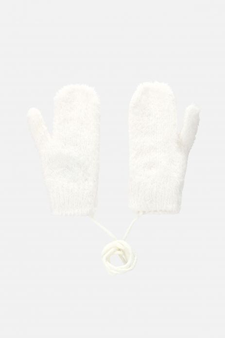 Gloves girl's two-finger sweater
