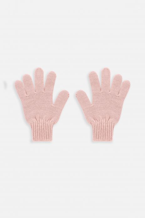 Gloves girl's five-finger sweater 2