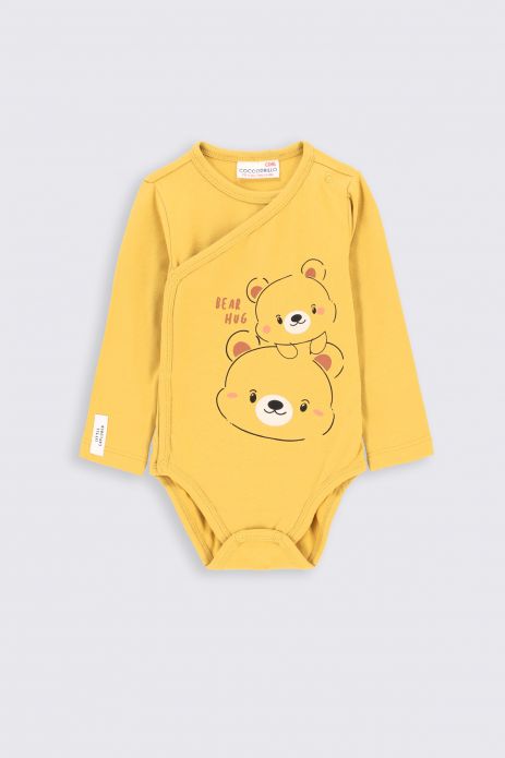 Body with long sleeves honey envelope with print