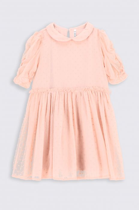 Tulle dress pink with cotton lining