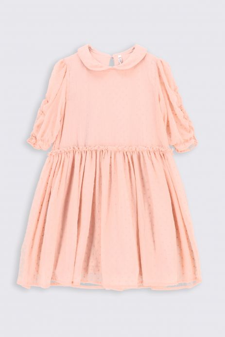 Tulle dress pink with cotton lining 2