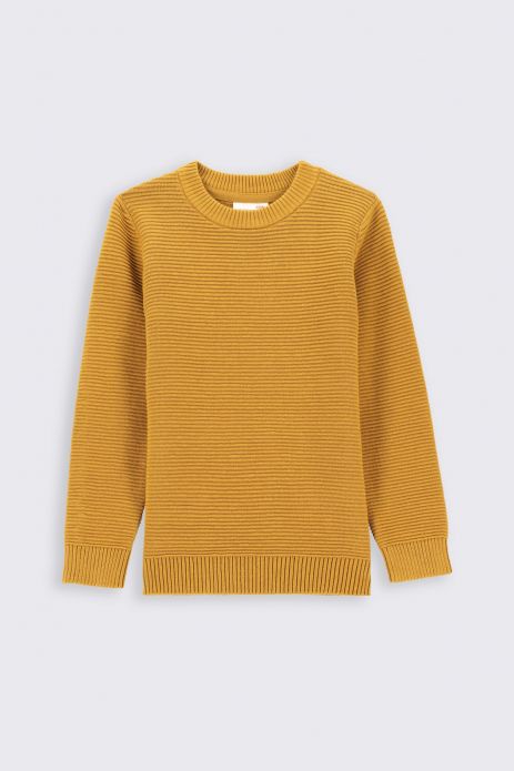 Knitted sweater honey smooth 2