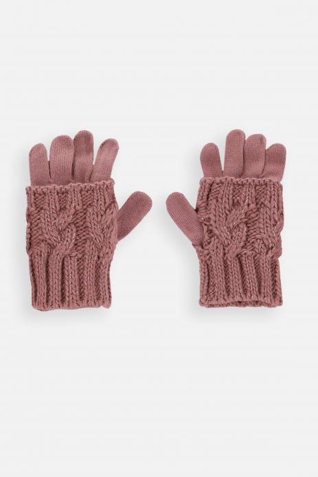 Gloves pink single sweater 2
