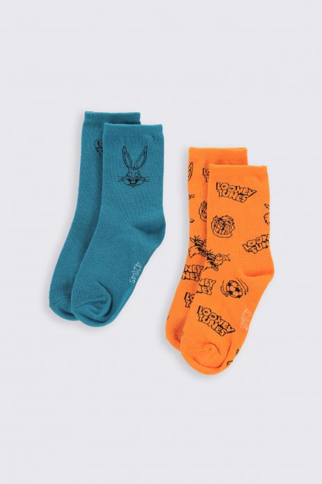 Socks multicolored 2 pack license from LOONEY TUNES