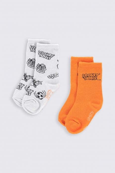 Socks multicolored 2 pack license from LOONEY TUNES