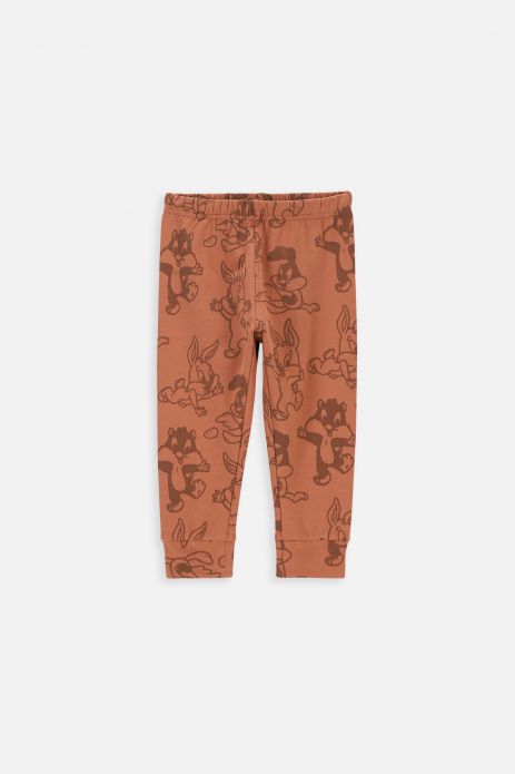 Sweatpants brown with print, LOONEY TUNES license 2