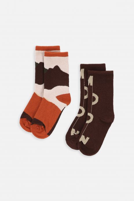 Socks multicolored 2 pack