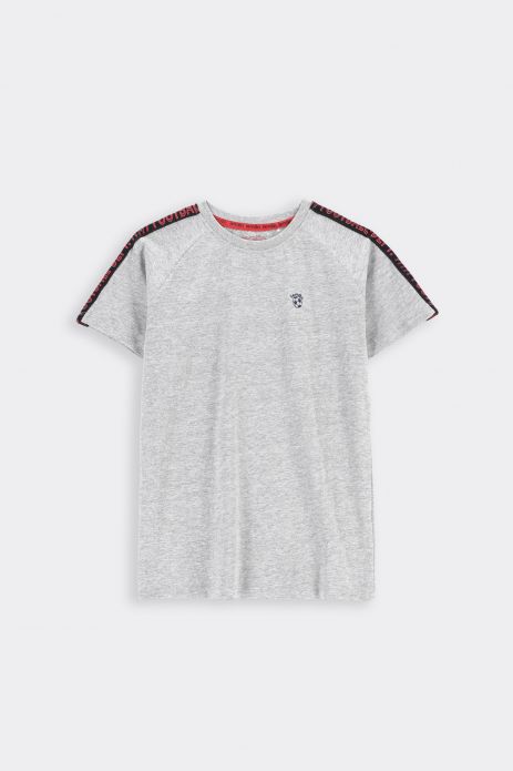 Boys' short-sleeve T-shirt basic with graphics