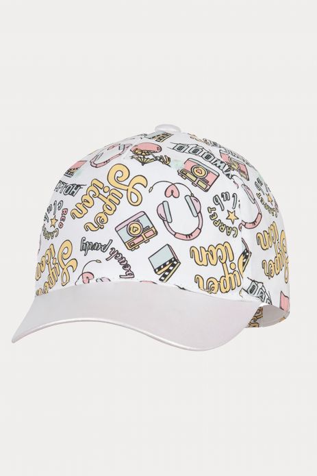 Cap with a visor for a girl 2