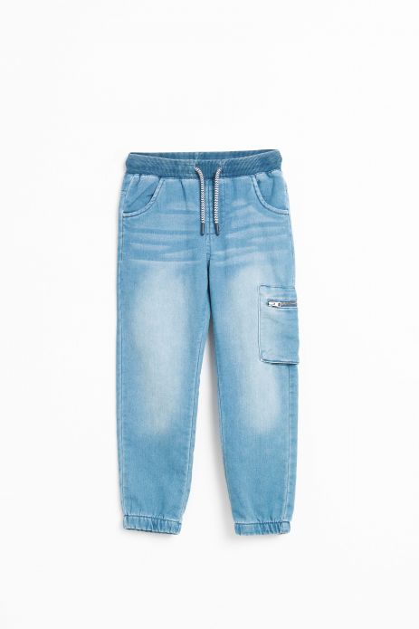 Jeans With a washed-out effect and welts JOGGER
