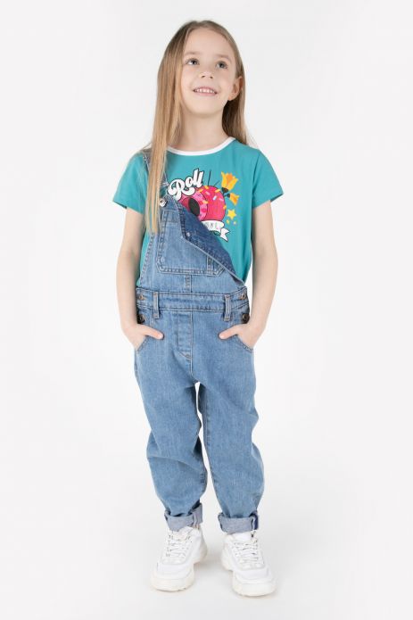 Jeans trousers blue dungarees