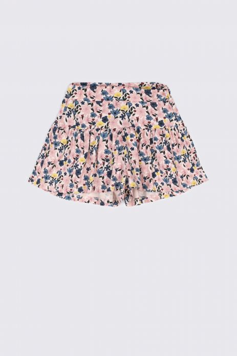 Shorts multicolored with floral motif