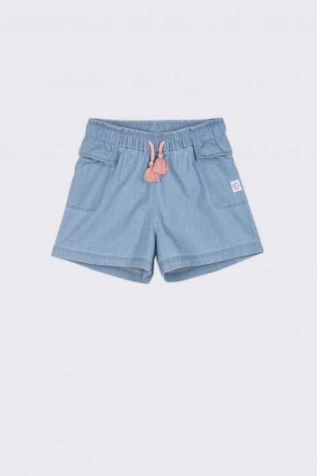 Shorts blue denim with pockets  2