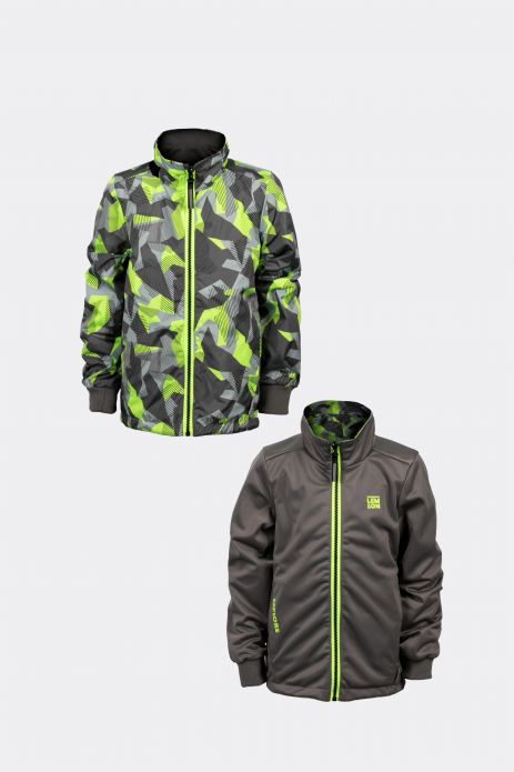 Boys' transitional jacket two-piece with DWR coating 