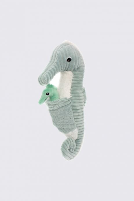 Stuffed toy sea horse with a child 36 cm 2