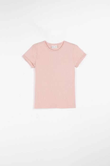 T-shirt pink smooth 2