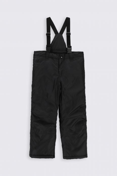 Winter trousers black ski with cotton lining