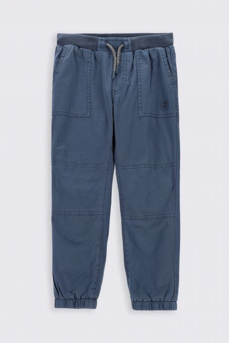 Jeans trousers navy blue with cotton lining