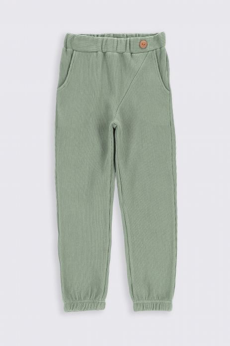 Sweatpants green loose with pockets 2