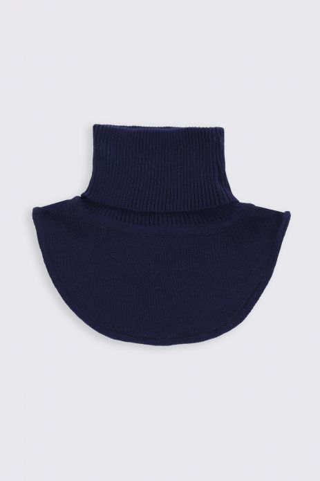 Golf shawl navy blue single sweater