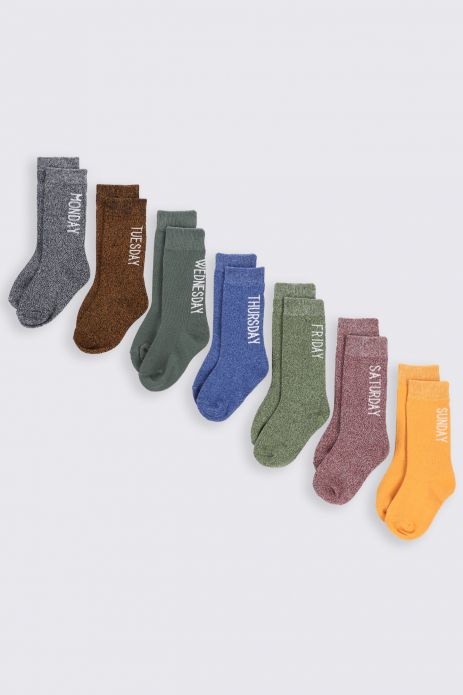 Socks multicolored 7 pack