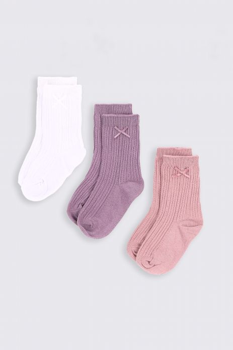 Socks pink 3 pack